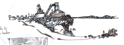 Abandonded Factory Sketch - Sheill